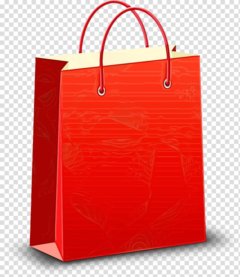 Shopping Bag, Handbag, Paper, Grocery Store, Red, Paper Bag, Material Property, Packaging And Labeling transparent background PNG clipart