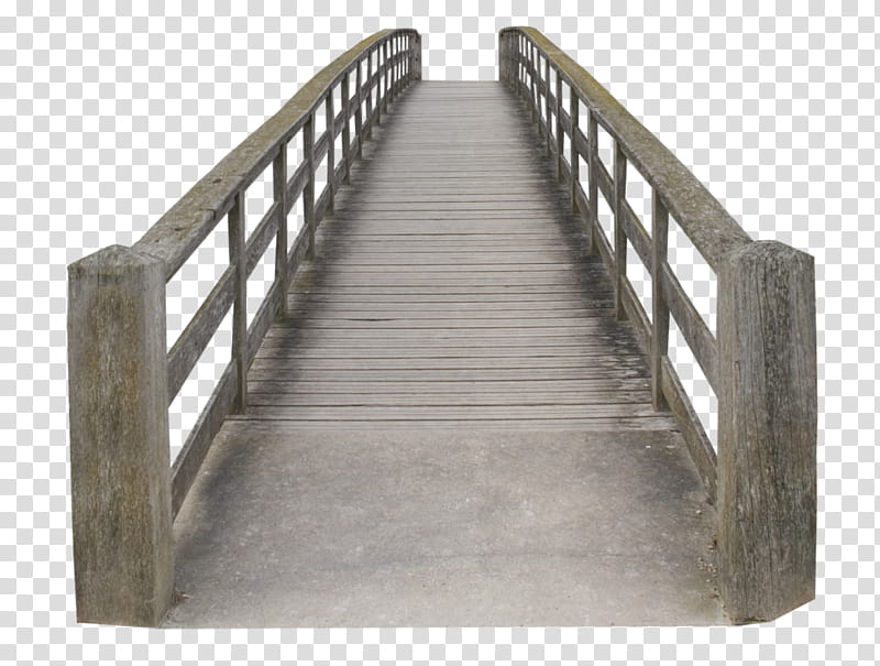 brown wooden bridge transparent background PNG clipart