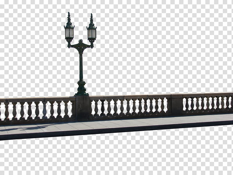 Precut London Bridge, black and white lamp post art transparent background PNG clipart