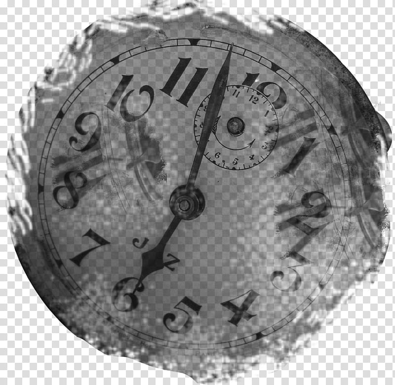 PassingTime PS Brushes, white analog watch transparent background PNG clipart