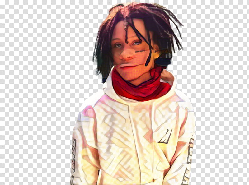Fashion People, Trippie Redd, American Rapper, Man, Outerwear, Hair Coloring, Neck, Orange transparent background PNG clipart