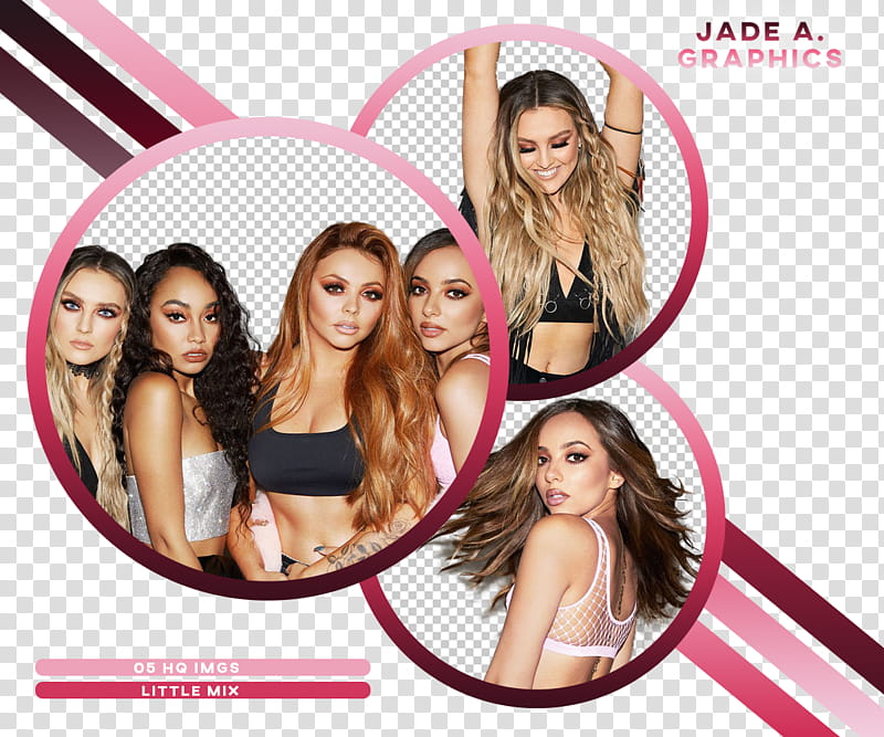 Little Mix, Jae A. Graphics wall decor transparent background PNG clipart