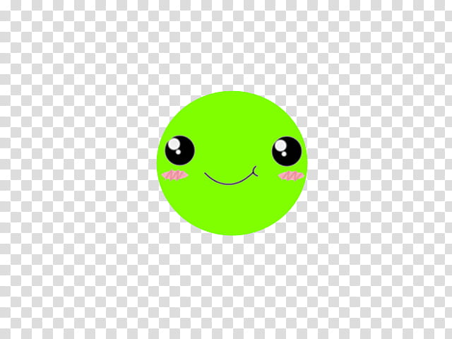 green emoji illustration transparent background PNG clipart