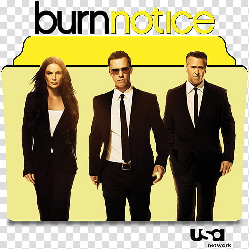 Burn Notice series and season folder icons, Burn Notice ( transparent background PNG clipart