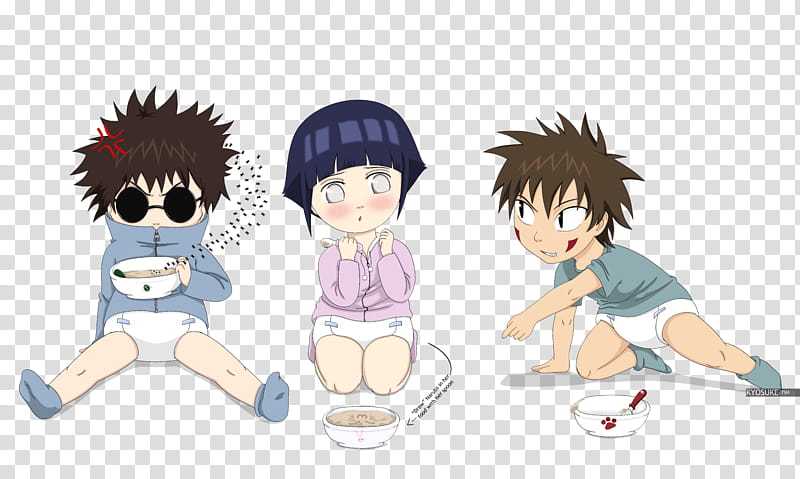Req Naruto pre schoolers pt , three assorted characters illustration transparent background PNG clipart