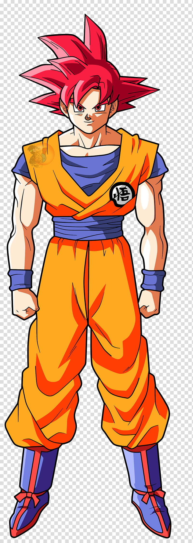 Goku SSJG FacuDibuja transparent background PNG clipart