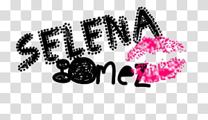 Texto de Selena Gomez transparent background PNG clipart thumbnail