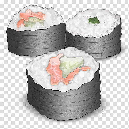 Japanicons Pack, Sushis transparent background PNG clipart