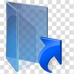 Blue Vista Icons Windows , Links, folder icon transparent background PNG clipart