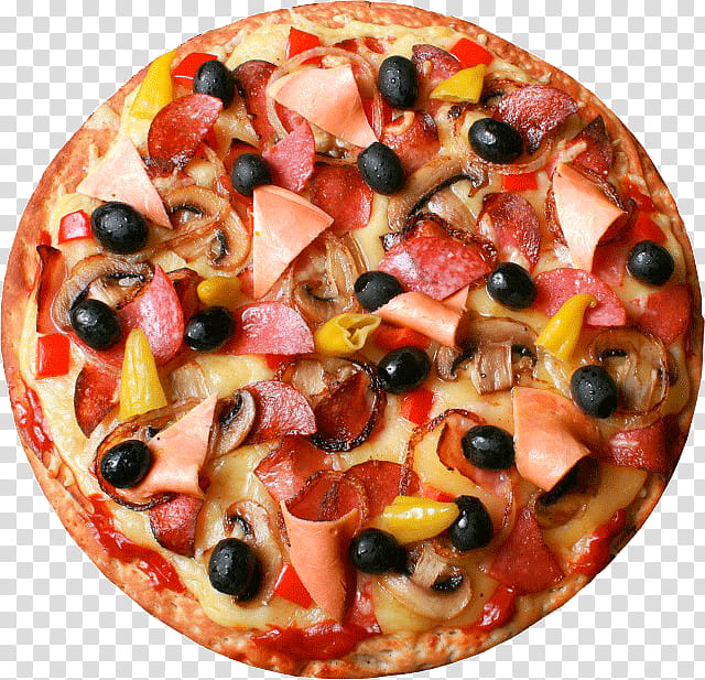 Junk Food, Pizza, Italian Cuisine, Pizza Capricciosa, Pesto, Marinara Sauce, Vegetarian Cuisine, Menu transparent background PNG clipart