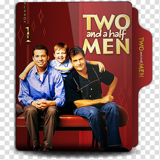Two And a Half Men   Folder Icon Collection, Season  transparent background PNG clipart