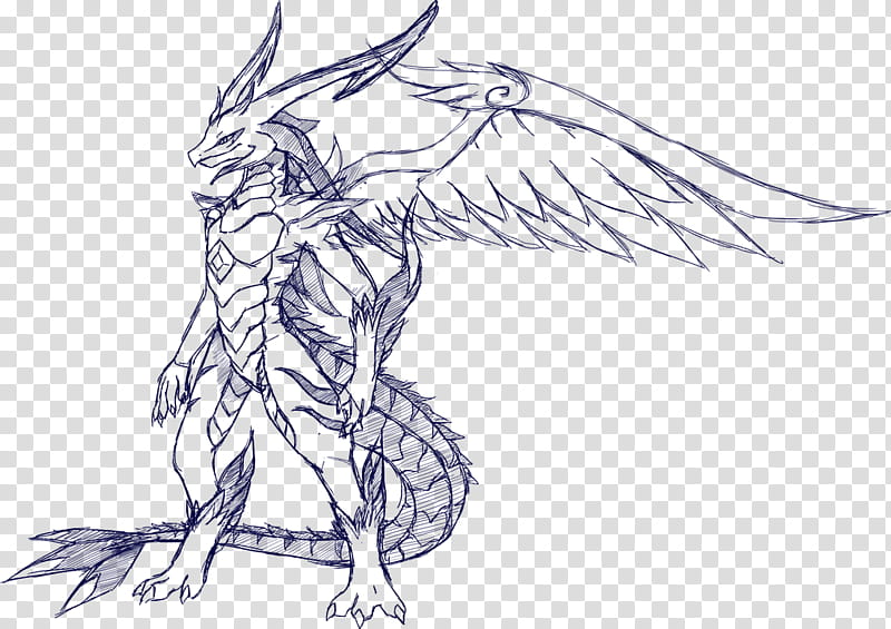 Arctus Dracon: Official Sketch transparent background PNG clipart