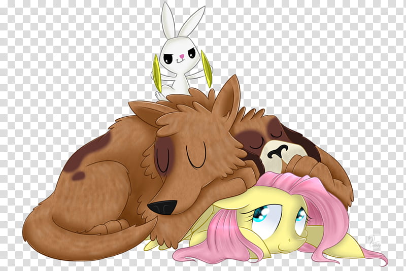 Sleep well, doggy, My Little Pony characters transparent background PNG clipart