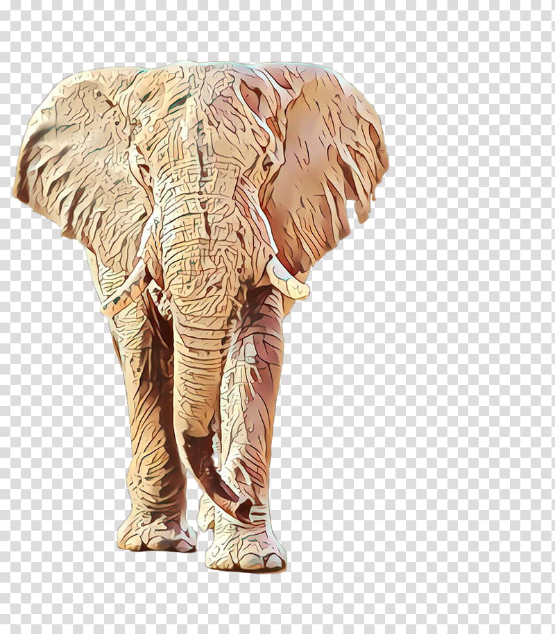 Indian elephant, African Elephant, Animal Figure, Wildlife, Figurine transparent background PNG clipart