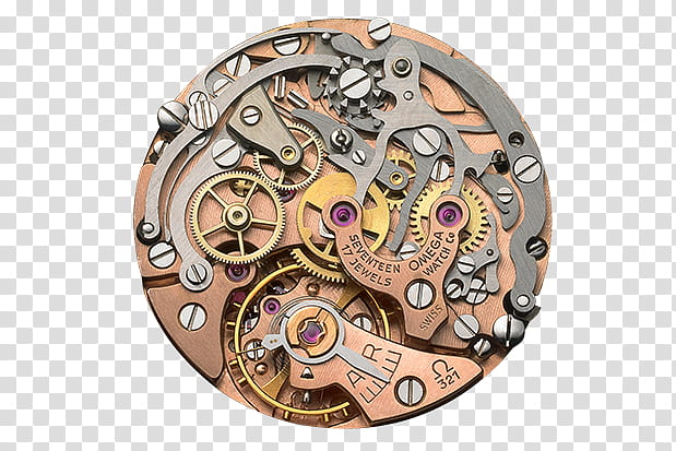 Clock, Omega SA, Watch, Apollo 11, Chronograph, Rolex, Counterfeit Watch, Lemania transparent background PNG clipart