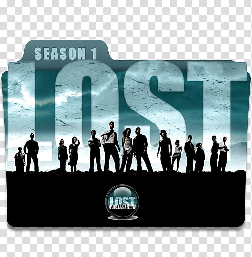 Lost Serie Folders, LOST SEASON . FOLDER icon transparent background PNG clipart