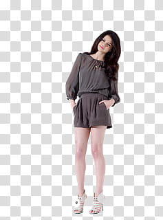 Varia, standing Selena Gomez transparent background PNG clipart