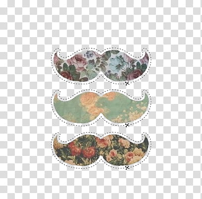Vintage, three assorted-color mustaches illustration transparent background PNG clipart Vintage, three assorted-color mustaches illustration transparent background PNG clipart