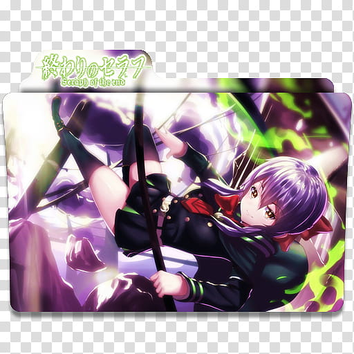 Anime Icon , Owari no Seraph v, Seraph of the end poster transparent background PNG clipart