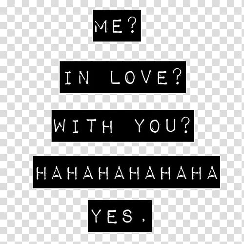 OO WATCHERS, me? in love? with you? hahahahaha text transparent background PNG clipart