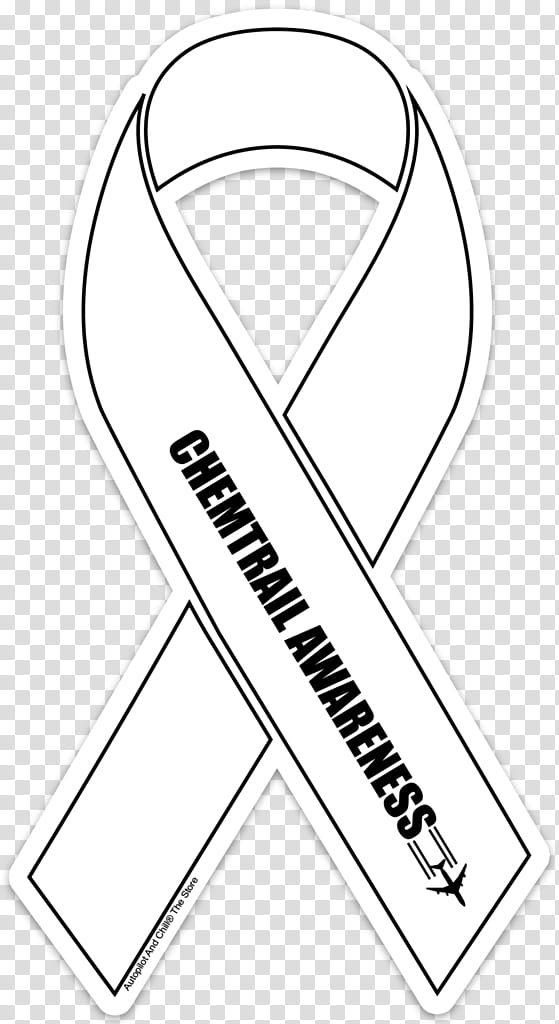 White Background Ribbon, Awareness Ribbon, Chemtrail Conspiracy Theory, Clothing Accessories, Line Art, Sticker, Angle, Neck transparent background PNG clipart