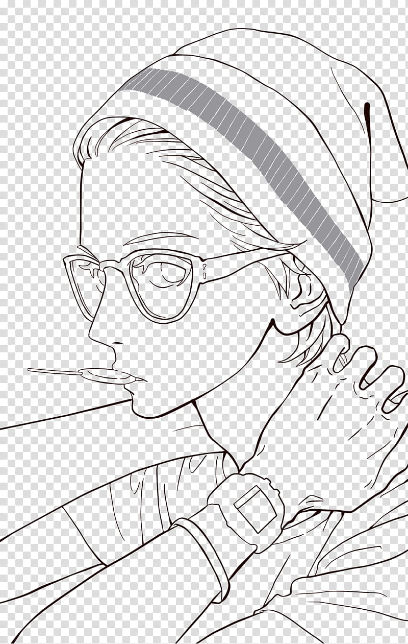 random guy lineart | Guy drawing, Sketches, Anime lineart