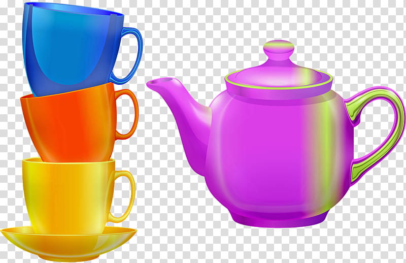 Teapot Kettle, Coffee Cup, Tableware, Mug, Herbal Tea, Black Tea, Teacup, Mint transparent background PNG clipart
