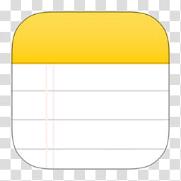 iOS  Alt Icons, Notes transparent background PNG clipart