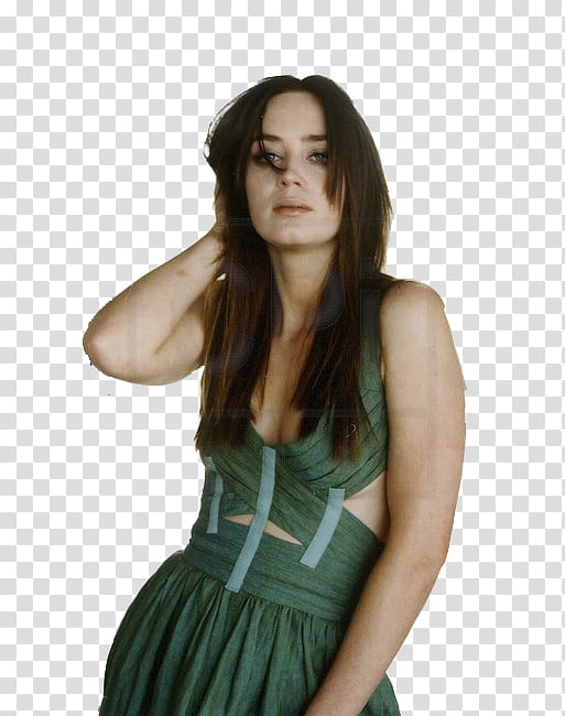 Emily Blunt shoot transparent background PNG clipart