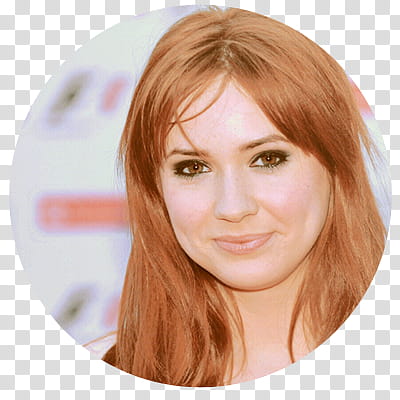 Circle shaped s, Karen Gillan transparent background PNG clipart