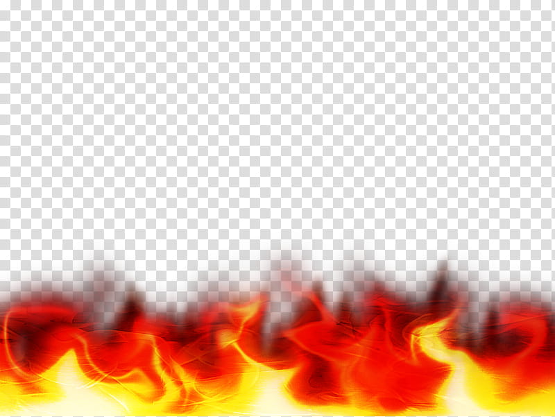 red and orange flame illustration transparent background PNG clipart