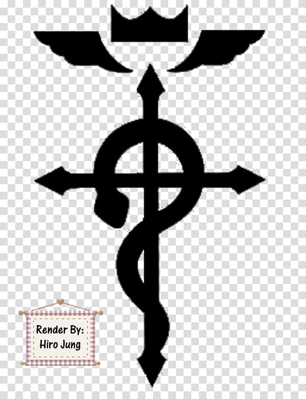 Full Metal Alchemist, black logo transparent background PNG clipart