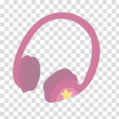 nes, pink headphones transparent background PNG clipart
