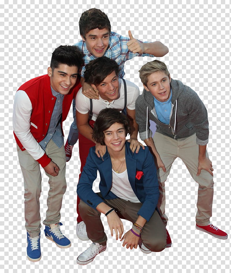 One Direction transparent background PNG clipart