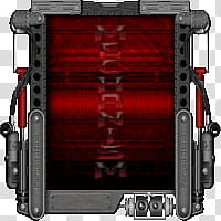 Mechanism Boot Screen for Windows , rectangular red and gray Mechanism machine graphic transparent background PNG clipart