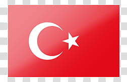 International Flags, Turkey flag transparent background PNG clipart