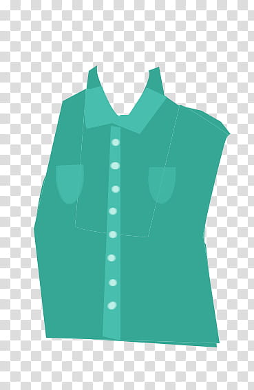 clothes for dolls , green button-up collared shirt illustration transparent background PNG clipart