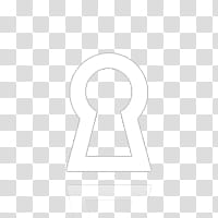 Kingdom Hearts Icons, Keyhole transparent background PNG clipart