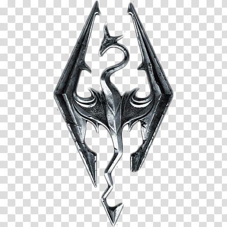 Skyrim Icon , Skyrim, dragon art transparent background PNG clipart
