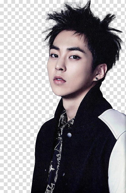 Xiumin transparent background PNG clipart