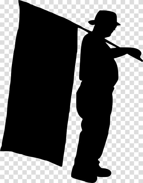 Person, Silhouette, Flag, Colour Guard, Drawing, Standing, Tshirt transparent background PNG clipart