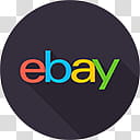 Flatjoy Circle Icons, Ebay, Ebay logo transparent background PNG clipart