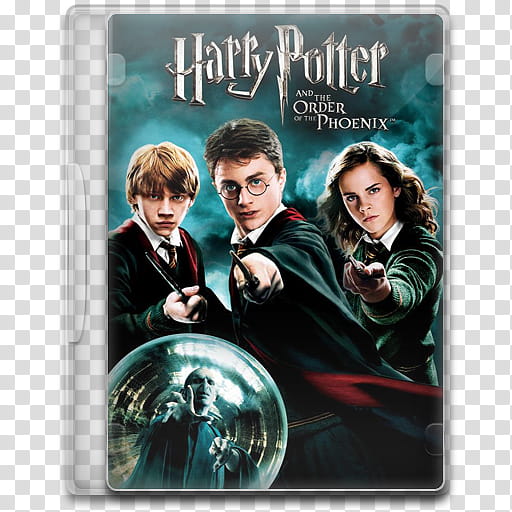 Harry Potter Icon , Harry Potter and the Order of the Phoenix, Harry Potter and the Order of the Phoenix movie case transparent background PNG clipart
