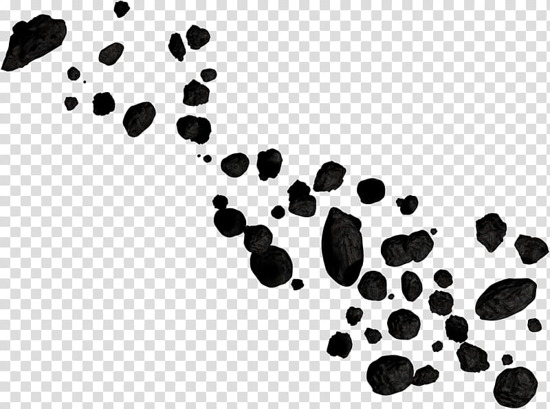 Asteroid Belts Mega , black stones illustration transparent background PNG clipart