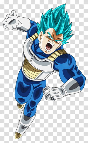 Goku SSJ God Blue Hair Sprite LSW png