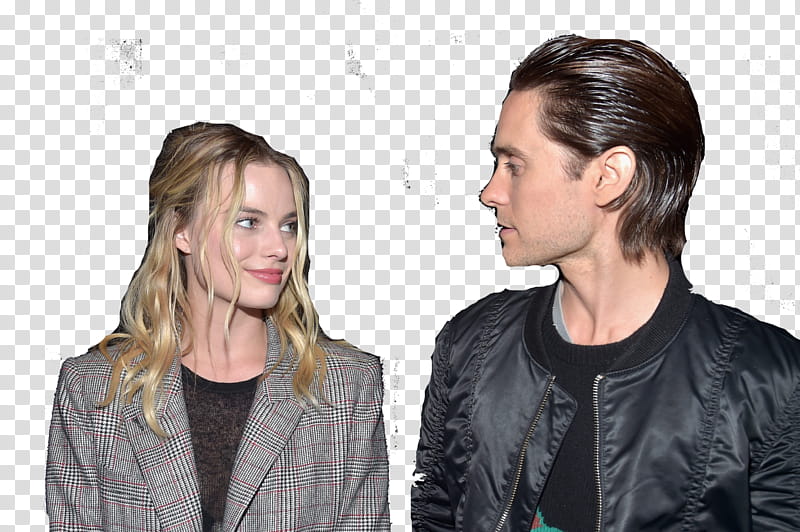 Render Jared Leto And Margot Robbie P transparent background PNG clipart