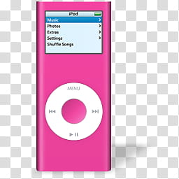 Apple Products, iPod Nano Rose icon transparent background PNG clipart