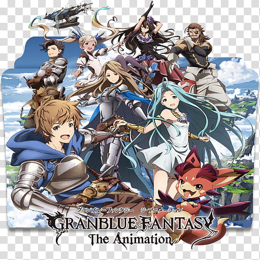 Folder Icon Anime Winter , Granblue Fantasy transparent background PNG clipart