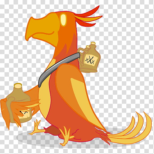 Bird, Dog, Beak, Orange Sa, Cartoon, Tail transparent background PNG clipart