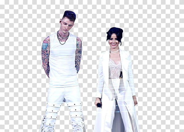 Camila Cabello And Machine Gun Kelly ,  transparent background PNG clipart